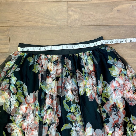 TORRID Floral Print Tulle Skirt - Picture 9 of 11